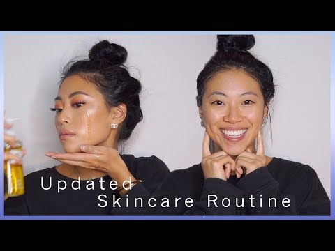 MY UPDATED NIGHTTIME SKINCARE ROUTINE 2018 | Sensitive Oily Acne Prone Skin Video