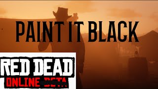 RED DEAD ONLINE - PAINT IT BLACK PVP TIPS & TRICKS