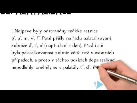 Hlavní historická depalatalizace