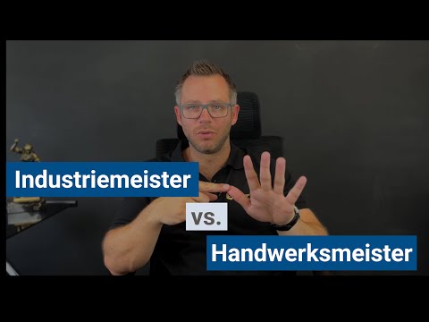 Industrial Master (IHK) or Master Craftsman (HWK) - The small but important difference