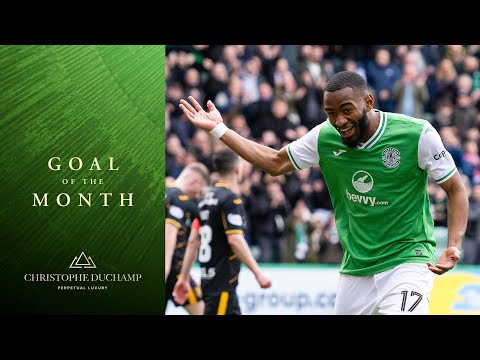 Hibernian Goal Of The Month: March | Sponsored By Christophe Duchamp
