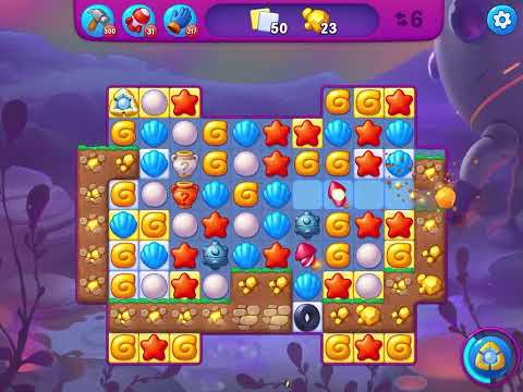 Fishdom Super Hard level 4858 no boosters フィッシュダム スーパーハード [Friend's]