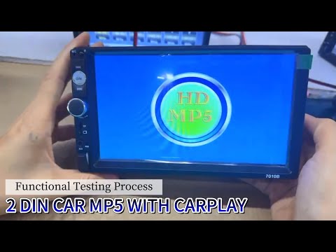 7inch Touch Screen car mp5 player 7010b With Carplay BT Camera 丨Hisound