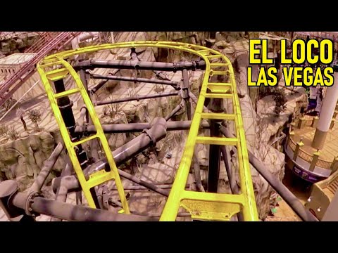 El Loco - Las Vegas Adventuredome Roller Coaster - POV