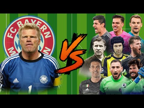 Oliver Kahn vs Legends💪(Buffon-Yashin-Neuer-ter Stegen-Alisson-Casillas)