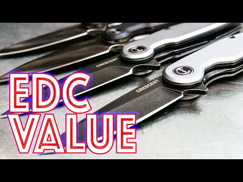 EDC Knives from Crescent Tools - 4 Models [UNDER $30]