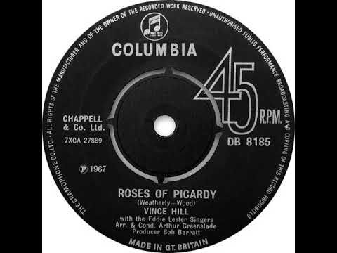 UK New Entry 1967 (132) Vince Hill - Roses Of Picardy