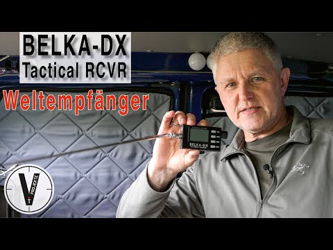 BELKA-DX Tactical RCVR – Mini-Weltempfänger für Kurzwelle, CB & Notfunk