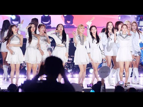 190518 꿈콘 드림콘서트 Dream Concert 전출연자 엔딩 : 오마이걸 OHMYGIRL 포커스 직캠 (4K)