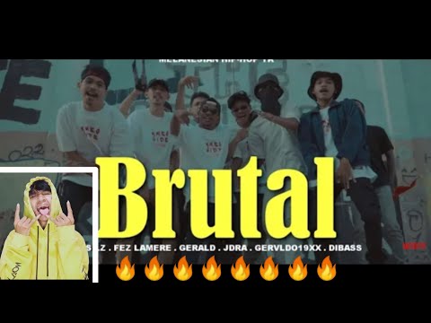 MELANESIAN HIP-HOP YK - BRUTAL (OFFICIAL MUSIC VIDEO) REACTION!!!!