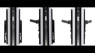 greenteQ Securifold Foldaway Door Handle Set 180222
