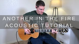 Another In The Fire Acoustic Guitar Tutorial | Hillsong UNITED