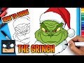 How To Draw The Grinch Fun Holiday Drawing Tutorial
