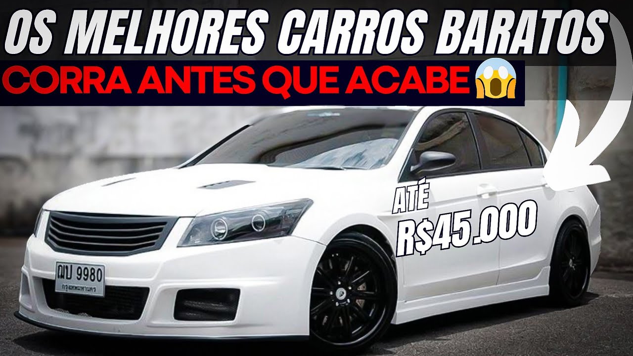 🚨 NÃO ACREDITO QUE NINGUÉM ESTÁ FALANDO DISSO! CARROS ENTRE 15 E 45 MIL QUE DESAPARECEM ATÉ AMANHÃ 😱