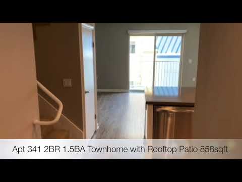 Avalon Santa Monica On Main - Virtual Tour | 2 Bed 1.5 Bath Townhome | 858 sqft | Unit 341