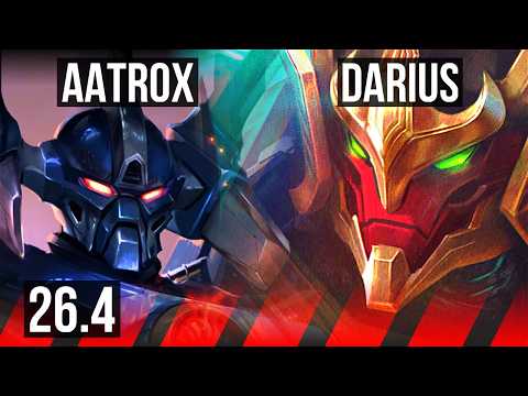 AATROX vs DARIUS (TOP) | EUW Grandmaster | 26.4