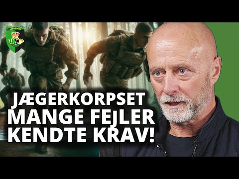 Jægerkorpset udfordrer: Mange dumper i løb og svømning.