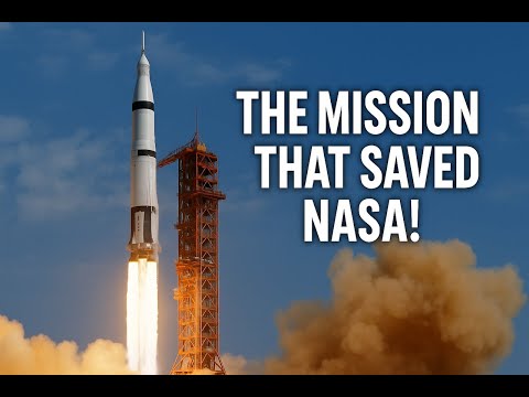 🚀 The Apollo Mission That Saved America’s Moon Dreams! 🌕✨#onthisdayinhistory #nasa