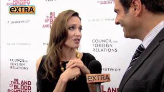 'Extra' Exclusive: Angelina Jolie on Directing, Family and Being a 'Closet Geek'