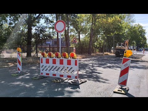 Bürgerschachtstraße voll gesperrt