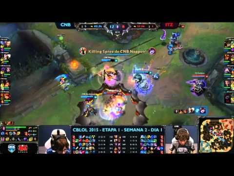 CBLOL week 2 INTZ vs CNB : MicaO Immortal