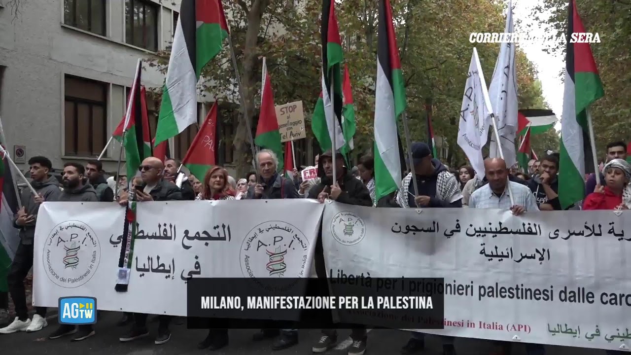 Manifestazione per la Palestina