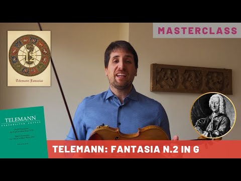 Telemann Fantasia No. 2 Violin Tutorial | Fugal Dance & Baroque Style (The 12 Series)