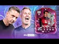 He S QUICKER Than VAN DIJK Gary Neville Rates Jamie Carragher S FC 25 Item