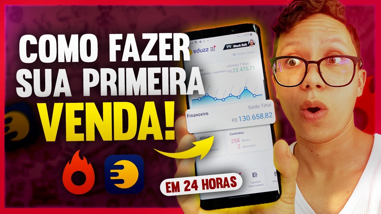 Hotmart: Como fazer a sua primeira venda na hotmart ou eduzz em 24 HORAS
