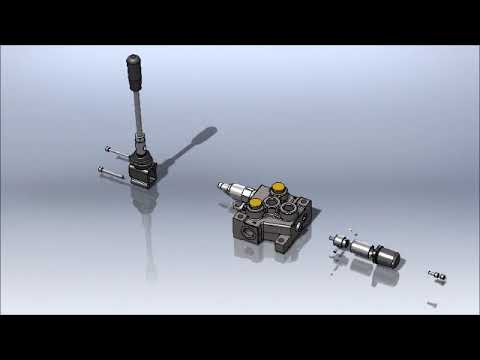 OP11 DCV 3 Position Detent assembly