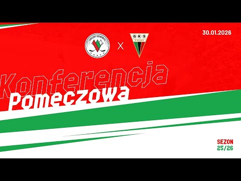 Konferencja prasowa po meczu ECB Zagłębie Sosnowiec - GKS Tychy