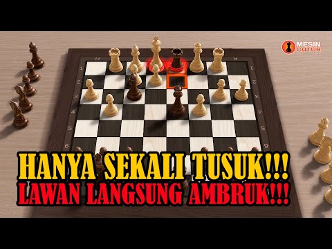 SERANGAN SUPER MASSIVE PERWIRA HITAM!!! | Kazimierz Makarczyk VS Bogdan Sliwa (1952)