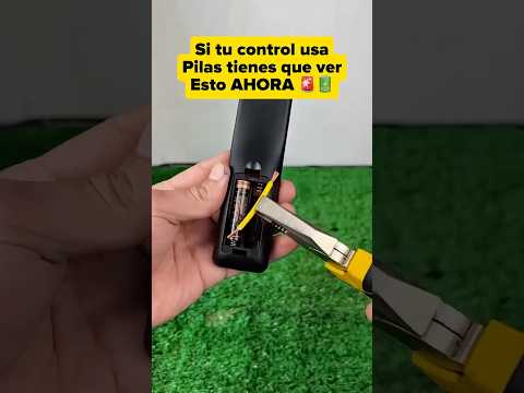Nunca más controles con pilas 😱#TrucoTech #VidaFácil #TechTips #Viral