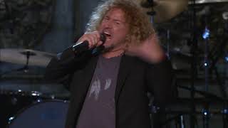 Members of Van Halen perform &quot;Why Can&#39;t This Be Love&quot; at the 2007 Hall of Fame Induction Ceremony