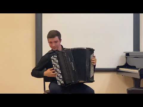 Kirill Rusinov plays Sonata n. 5 by Viatcheslav Semionov, First movement