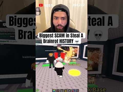 Biggest Trade SCAM in Steal A Brainrot HISTORY 💀