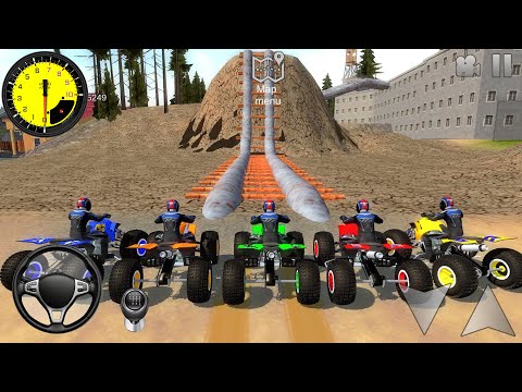 Impossible Dirt Quad Bikes Racing Game #2 - Extreme Motocross ATV Bike Stunts - Android IOS Gameplay