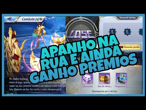 Ganhar Muitos Prêmios Perdendo? Só no Evento Briga de Rua (PvP Melee) 🙄 - Saint Seiya Awakening