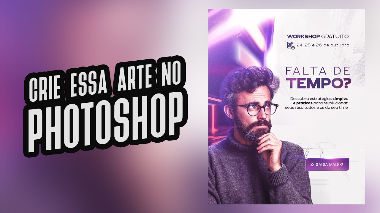 Como criar um criativo do zero no PHOTOSHOP