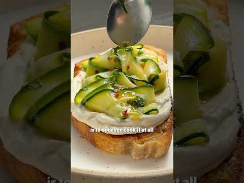 Corette Ribbon and Tahini Yogurt Toast