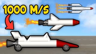 SLOWEST to FASTEST Rockets in Spaceflight Simulator