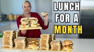 40 Quick Family Lunches: Freezer Sandwiches & Golden Pie!