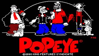 [Amstrad CPC] Popeye 2 - Longplay
