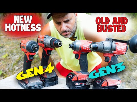 The new Milwaukee Gen 4 Drill and Impact Driver is BAFFLING!...This is strange!