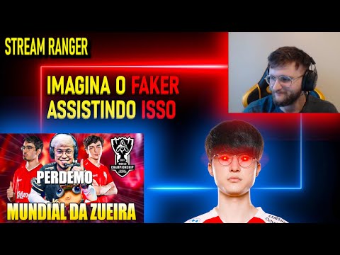RANGER REAGINDO AO BRONZIOCRE - IMAGINA PERDER PRA PEACE MUNDIAL DA ZUERA