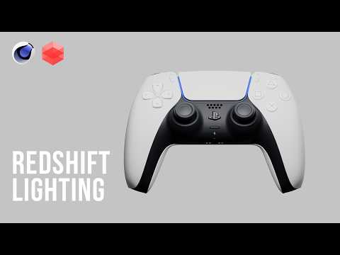 Simple Lighting in Cinema 4D and Redshift Tutorial