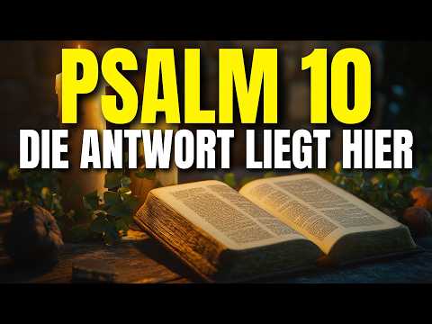 Warum scheint Gott fern, wenn wir Ihn am meisten brauchen? (Psalm 10 enthüllt die Antwort!)