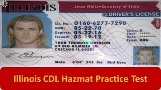 Illinois CDL Hazmat Practice Test