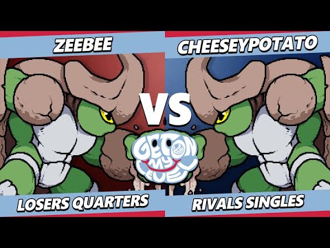 GOML 2023 Top 8 - ZeeBee (Kraag) Vs. CheeseyPotato (Kraag) Rivals of Aether - RoA