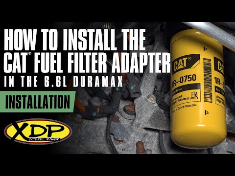 How to Install a CAT Fuel Filter Adapter for 6.6L Duramax | XDP - XD171